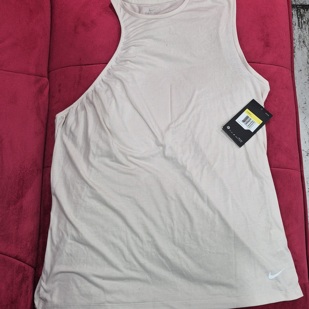 Nike Off-White Sleeveless Top